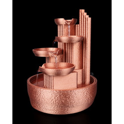 Tischbrunnen „Stille“ – Kupferoptik für 3D-Druck & Projekte