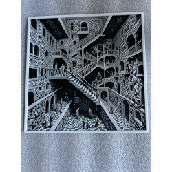 Rätsel der Treppenwelt (Escher-inspiriert)