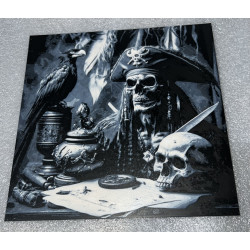 Piratenkönig der Tiefsee – Schädel, Rabe und Schatzkarte in 3D