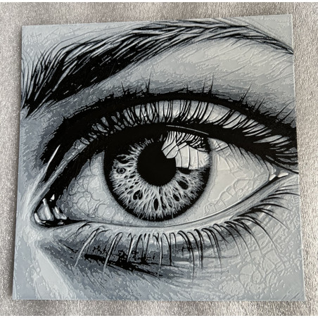 Das Auge des Betrachters | 3D-Kunstmotiv