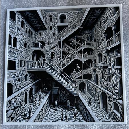 Rätsel der Treppenwelt – Escher-inspirierte Illusionskunst