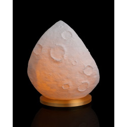 Stimmungsleuchte „Winterdorf im Mond“ – Beleuchtung durch LED-Teelicht