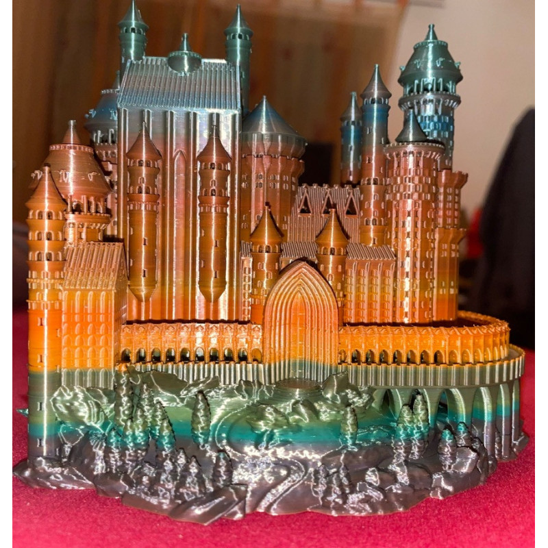 Fantasie-Schloss – detailreiche Dekoration
