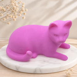 Dekorative Katze – schlichtes 3D-Modell in 3… online kaufen