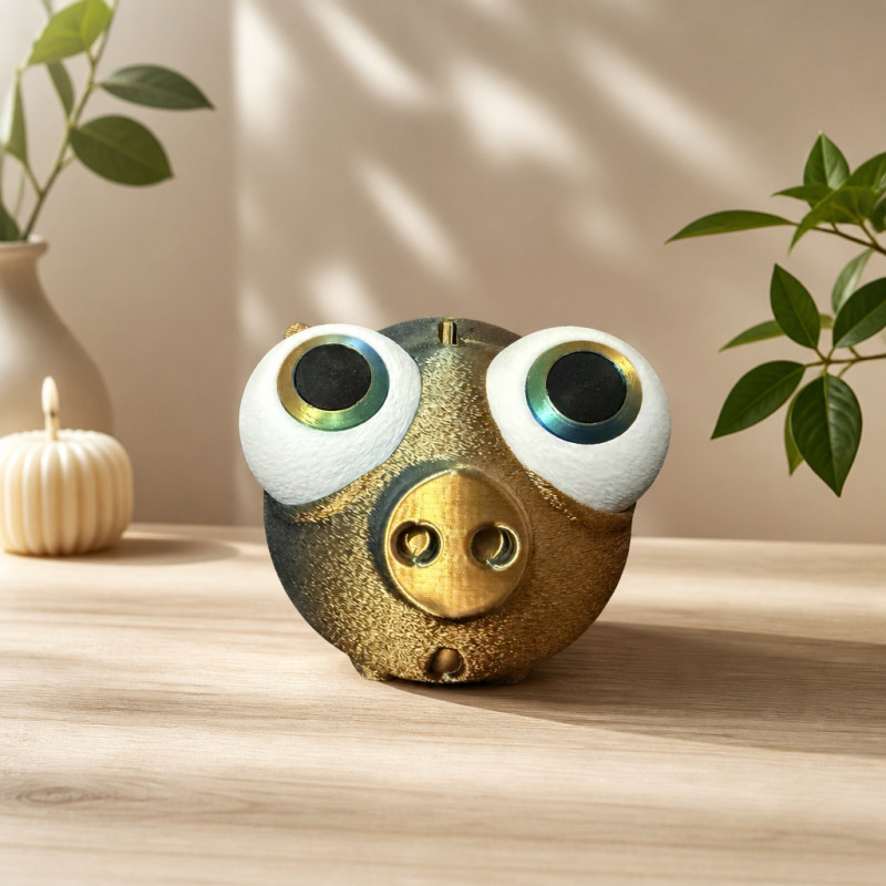 Sparschwein mit Drehverschluss – dekorative Spardose – Sparschwein mit Drehverschluss