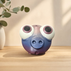 Nachtleuchtendes Sparschwein mit Drehverschluss