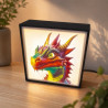 Farblithobox - 1 Bild – personalisierte LED-Leuchte