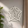 Weihnachtsstern – schlichte Stern-Dekoration – Weihnachtsstern