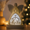 Engel-Lampe mit Krippenszene – Engel-Lampe
