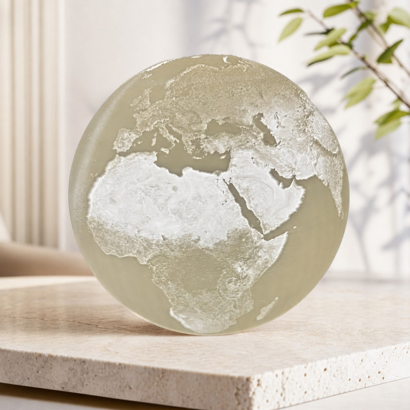 Globus-Lampe als dekorative Tischlampe – Globus-Lampe