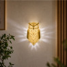 Eulenlampe mit LED-Lichteffekt – Eulenlampe