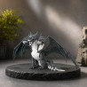 Dreiköpfige Drachenfigur mit Flügeln, 26 cm online kaufen