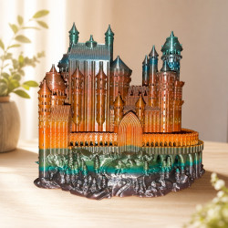 Märchenschloss – detailreiche Fantasy-Dekoration – Märchenschloss