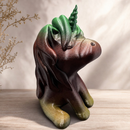 Einhorn Dekofigur – dekoratives 3D-Modell in 3 Größen – Einhorn Dekofigur