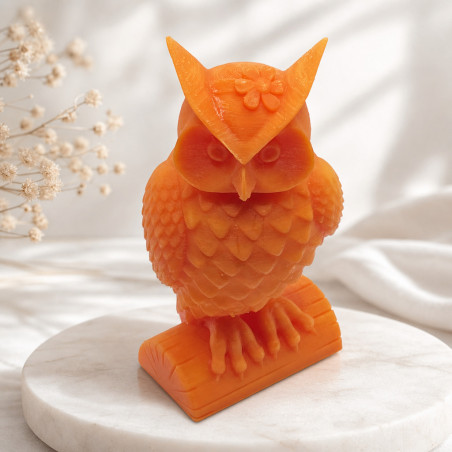 Eule – dekoratives 3D-Modell mit klarer Form – Eule