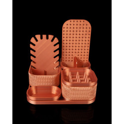 Modularer Kosmetik-Organizer in Roségold-Optik online kaufen