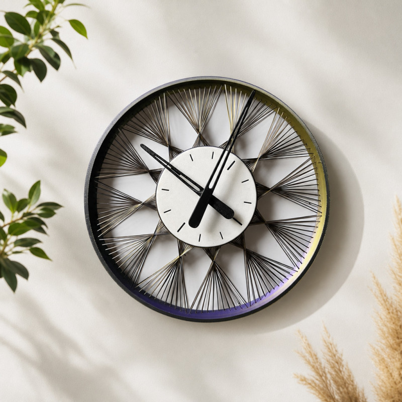 Dekorative Wanduhr mit geometrischem… online kaufen