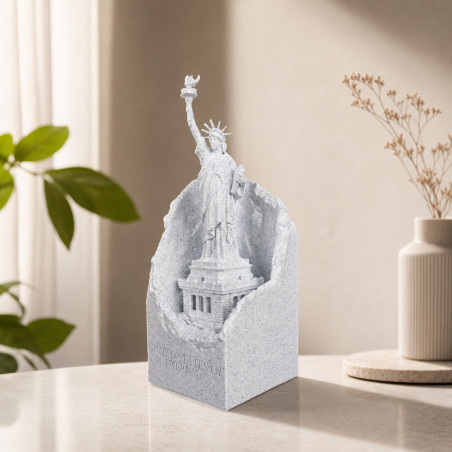Dekofigur Freiheitsstatue in Felsoptik online kaufen