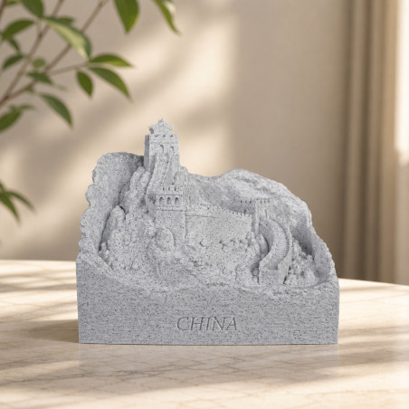 Miniatur-Relief Chinesische Mauer
