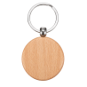 Personalisierter Holz-Schlüsselanhänger rund, 4cm