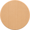 Personalisierter Holz-Schlüsselanhänger rund, 4cm