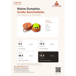 Dumplin-Klicker – Sammelfigur mit Schlüsselanhänger
