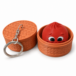 Dumplin-Klicker – Sammelfigur mit Schlüsselanhänger