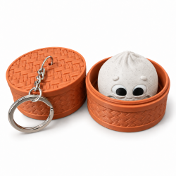 Dumplin-Klicker – Sammelfigur mit Schlüsselanhänger