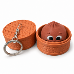 Dumplin-Klicker – Sammelfigur mit Schlüsselanhänger