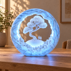 Bonsai Deko-Tischlampe RGB mit USB-A-Kabel entdecken