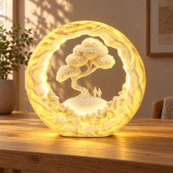 Bonsai Deko-Tischlampe RGB mit USB-A-Kabel entdecken