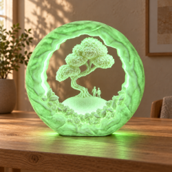 Bonsai Deko-Tischlampe RGB mit USB-A-Kabel entdecken