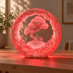 Bonsai Deko-Tischlampe RGB mit USB-A-Kabel entdecken