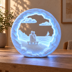 Hafen Traum RGB Tischlampe mit USB-A entdecken