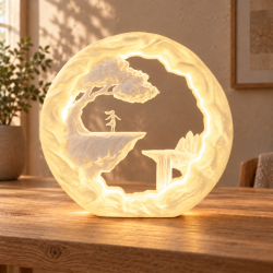 Der Träumer Deko-Tischlampe RGB mit USB-A