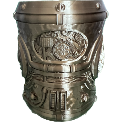 Steampunk Dosenhalter für Getränke mit Henkel