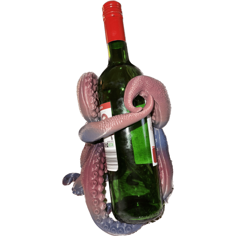 Weinflaschenhalter (Oktopus)