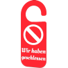 Türhänger mit Wunschtext | individuell gestalten