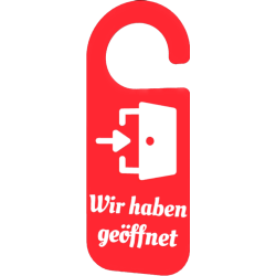 Türhänger mit Wunschtext | individuell gestalten