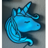 Einhornkopf Nachtlicht mit RGB-LED