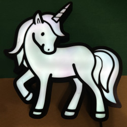 Einhorn Nachtlicht mit RGB-LED
