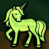 Einhorn Nachtlicht mit RGB-LED