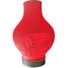 Elefantenlampe in Vasenform | Dekorative Designlampe