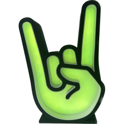 Rock-Hand-Licht mit RGB-LED