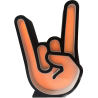 Rock-Hand-Licht mit RGB-LED – Rock-Hand Nachtlicht