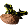 Salamander Statue mit 3-farbigem Druck