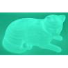Dekorative Katze – schlichtes 3D-Modell in 3… online kaufen
