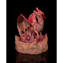 Drache mit rot beleuchteter Nebelfunktion