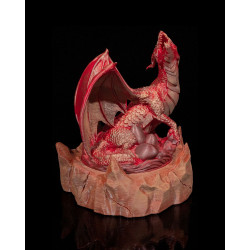 Drache mit rot beleuchteter Nebelfunktion