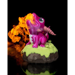 Babydrache mit Nebelfunktion